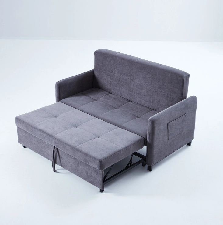 Comfy Grey Sofabed 2 Seater