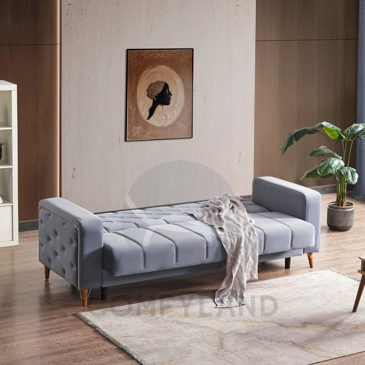 Melisa Grey Sofa Bed