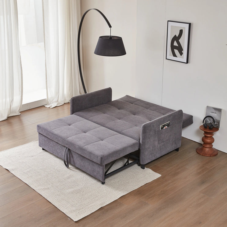Comfy Grey Sofabed 2 Seater