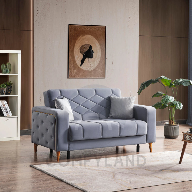 Melisa Grey Sofa Bed