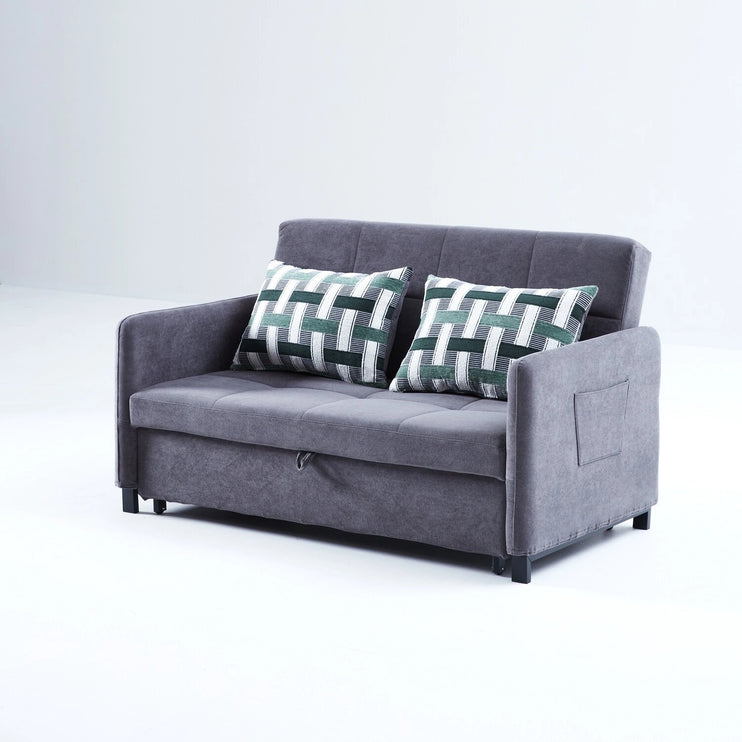 Comfy Grey Sofabed 2 Seater