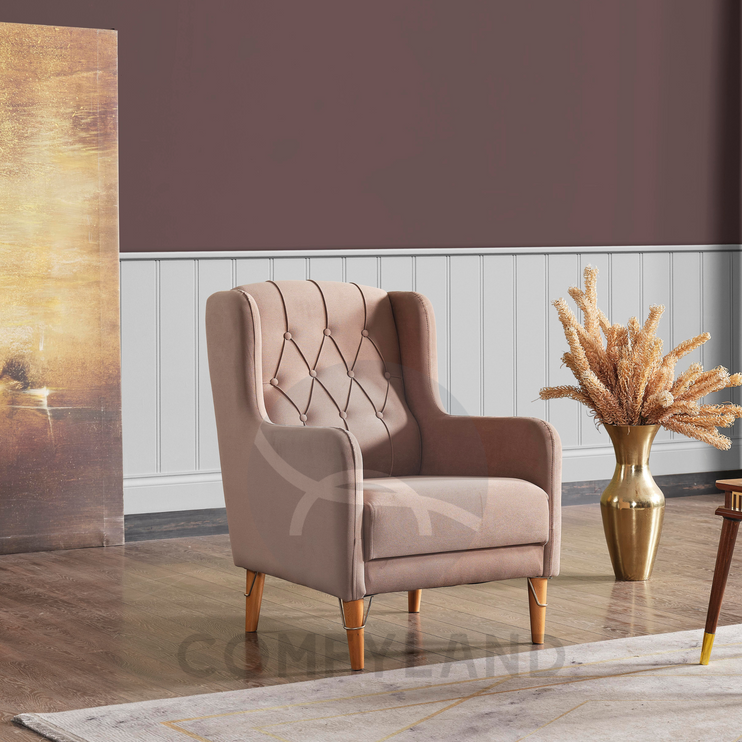 Melisa Beige Sofa Bed
