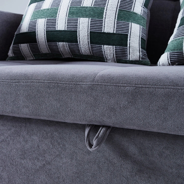 Comfy Grey Sofabed 2 Seater