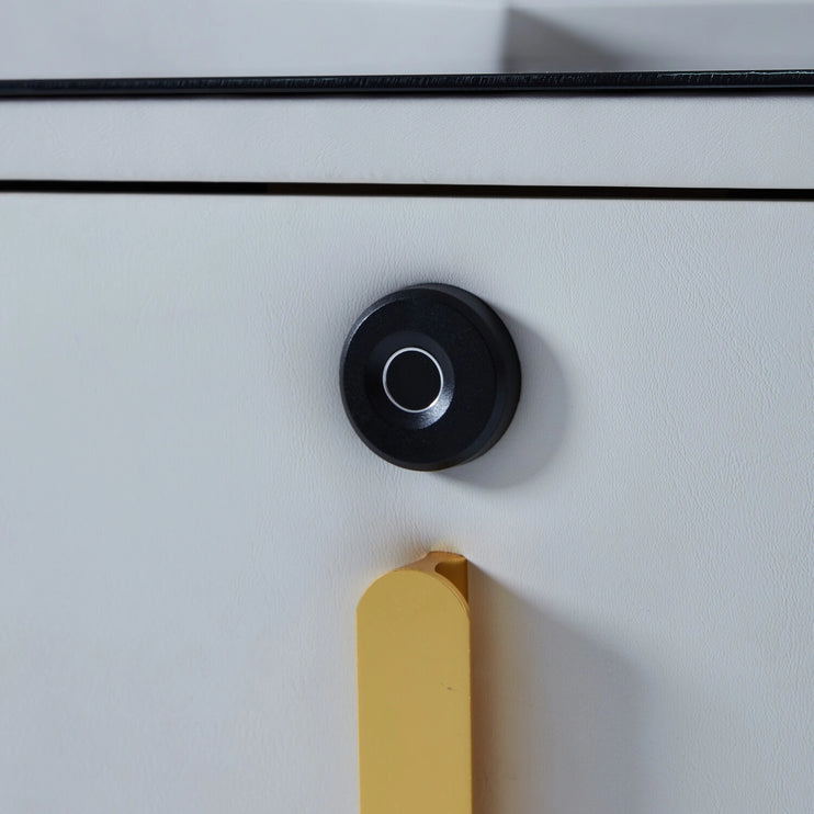 Bedroom Smart Nightstand with Wireless Charging, Speaker, LED Light and USB