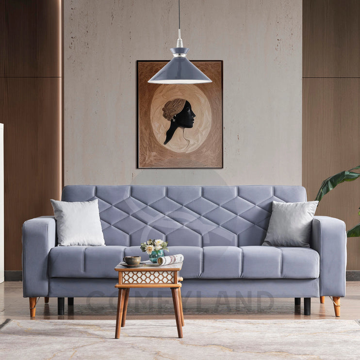 Melisa Grey Sofa Bed