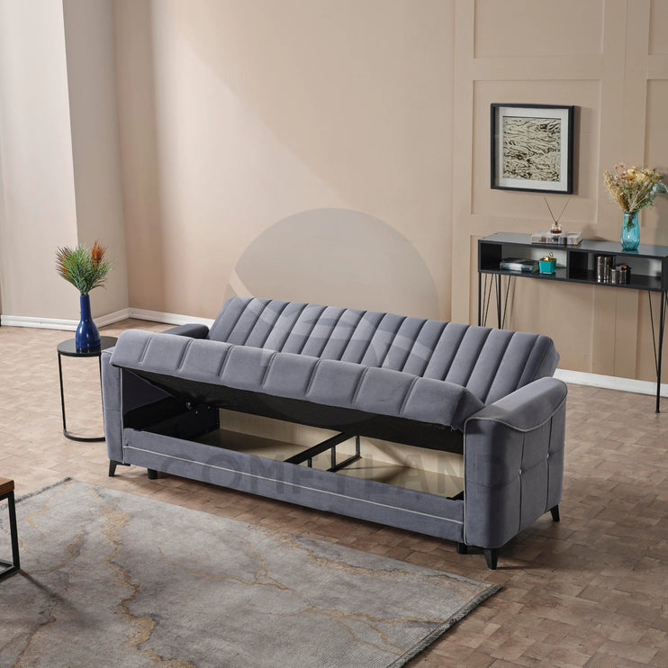 Asel Grey Sofa Bed