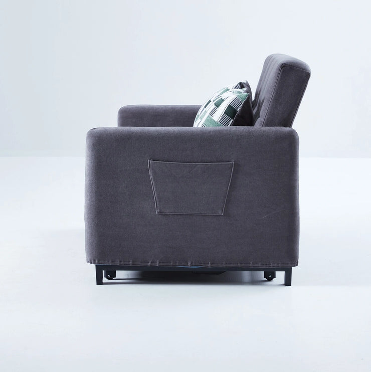Comfy Grey Sofabed 2 Seater