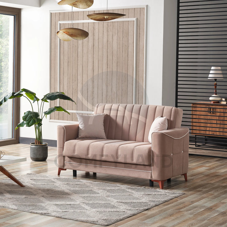 Asel Beige Sofa Bed