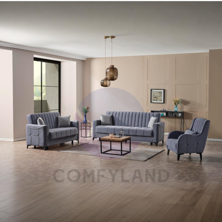 Asel Grey Sofa Bed