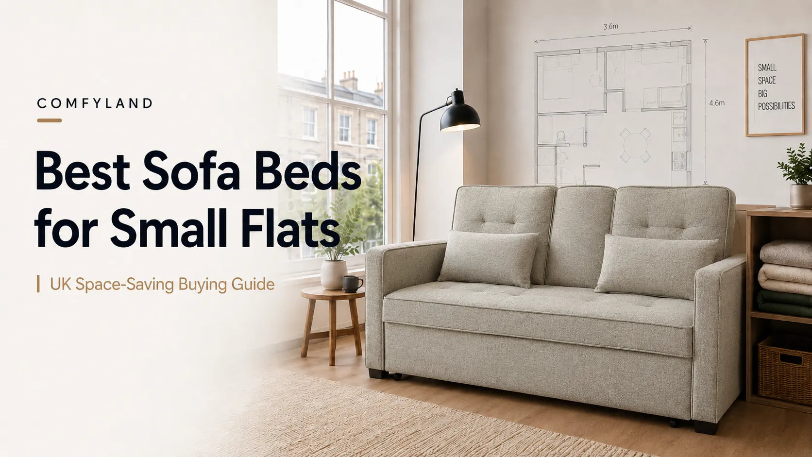 Best Sofa Beds for Small Flats in the UK