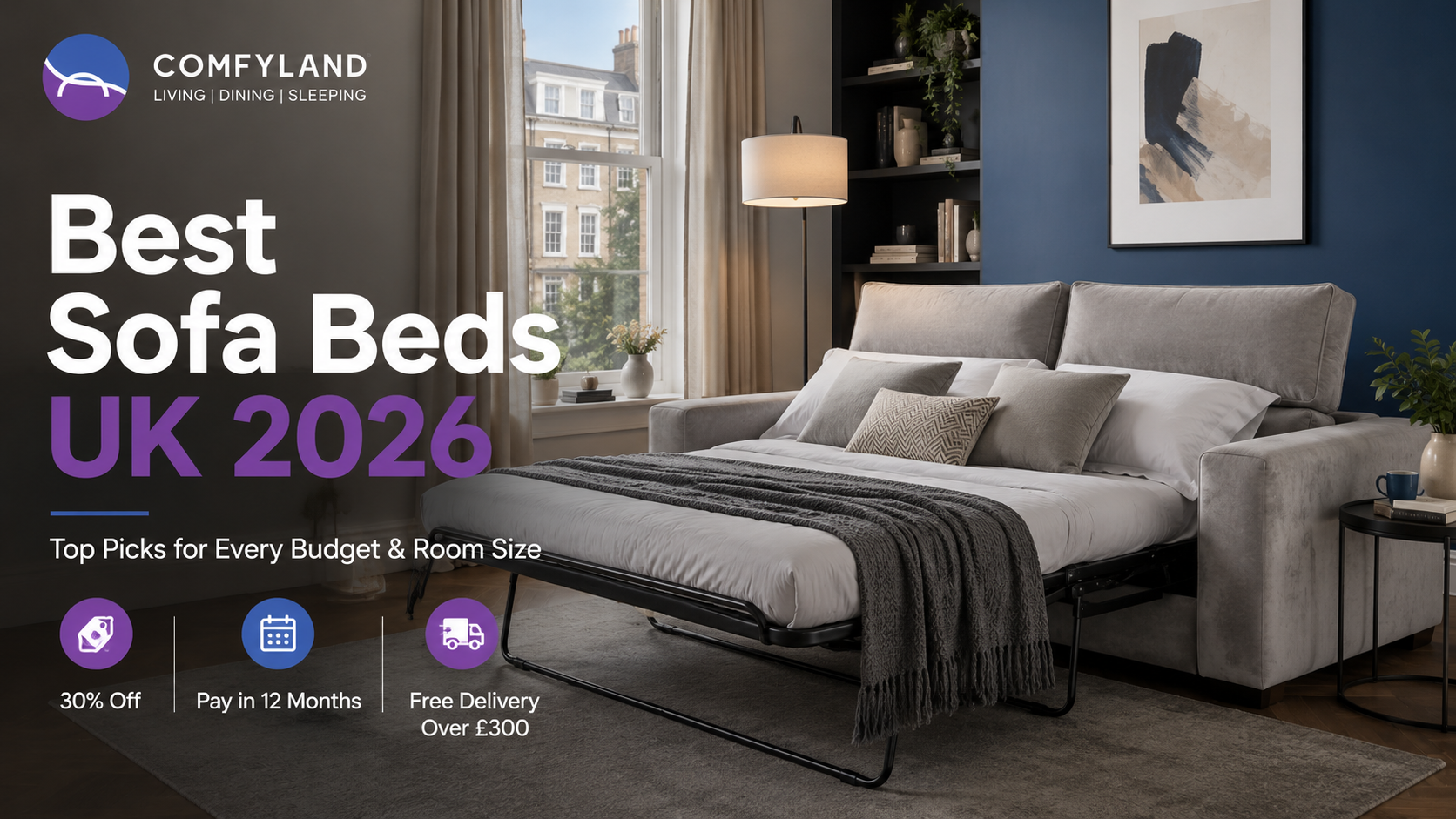 Best Sofa Beds UK 2026 | Top 5 Picks for Every Budget and Room Size
