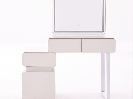 Pearl Makeup Lightning Table with Chair