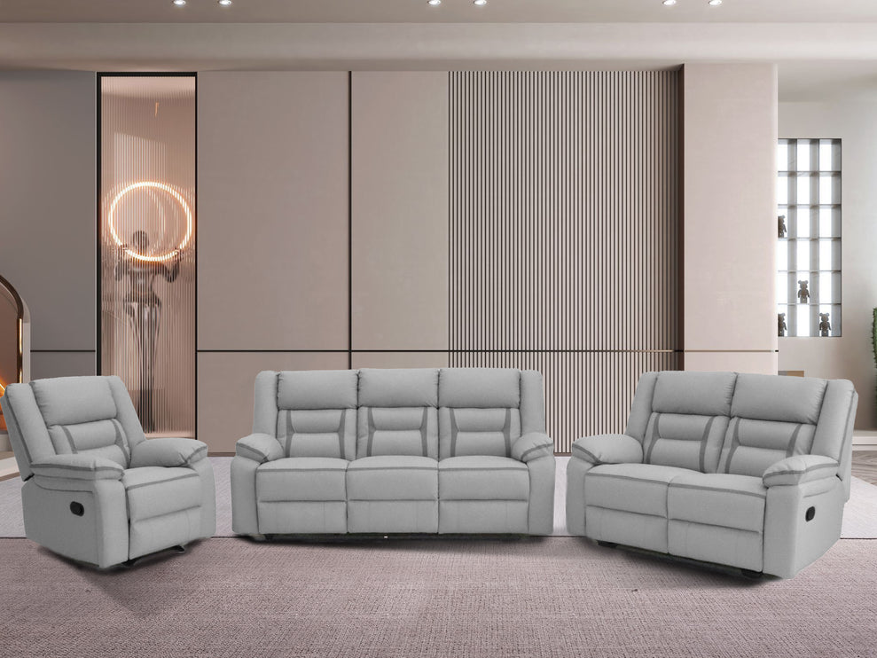 Milano Sofa Bed in Grey Leather