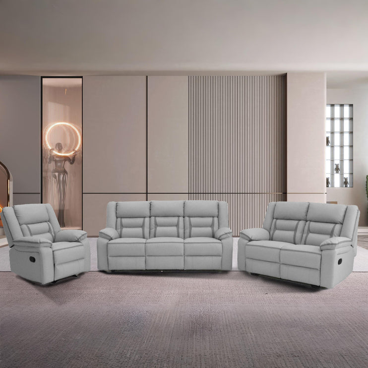 Milano Sofa Bed in Grey Leather