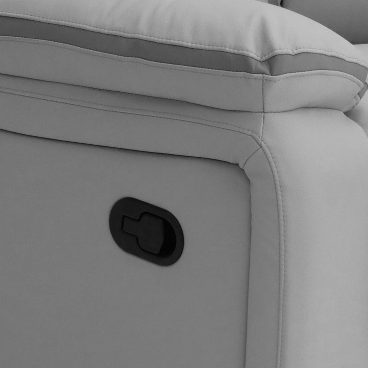 Milano Sofa Bed in Grey Leather