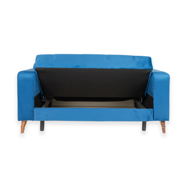 Melisa Sofa Bed (Blue)