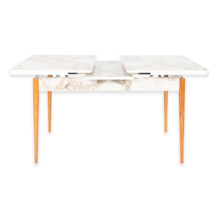Efes Extendable Dining Table With Four Chairs