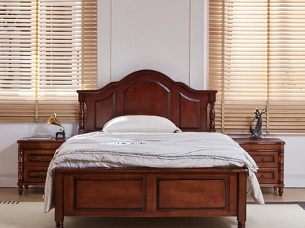 Oliver Solid Wood King size Bed