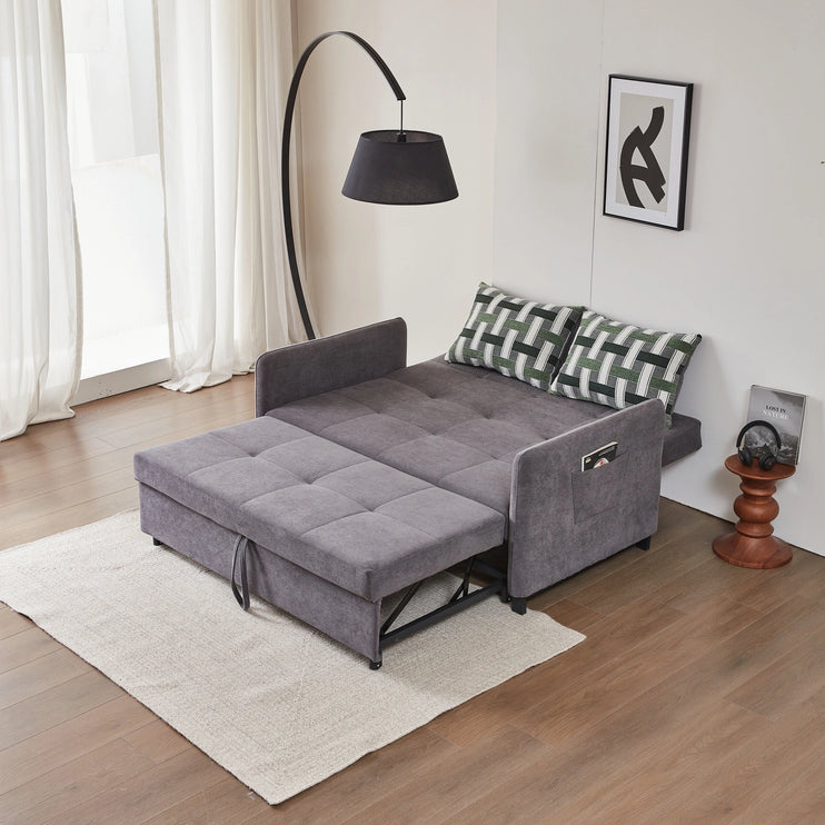 Comfy Grey Sofabed 2 Seater
