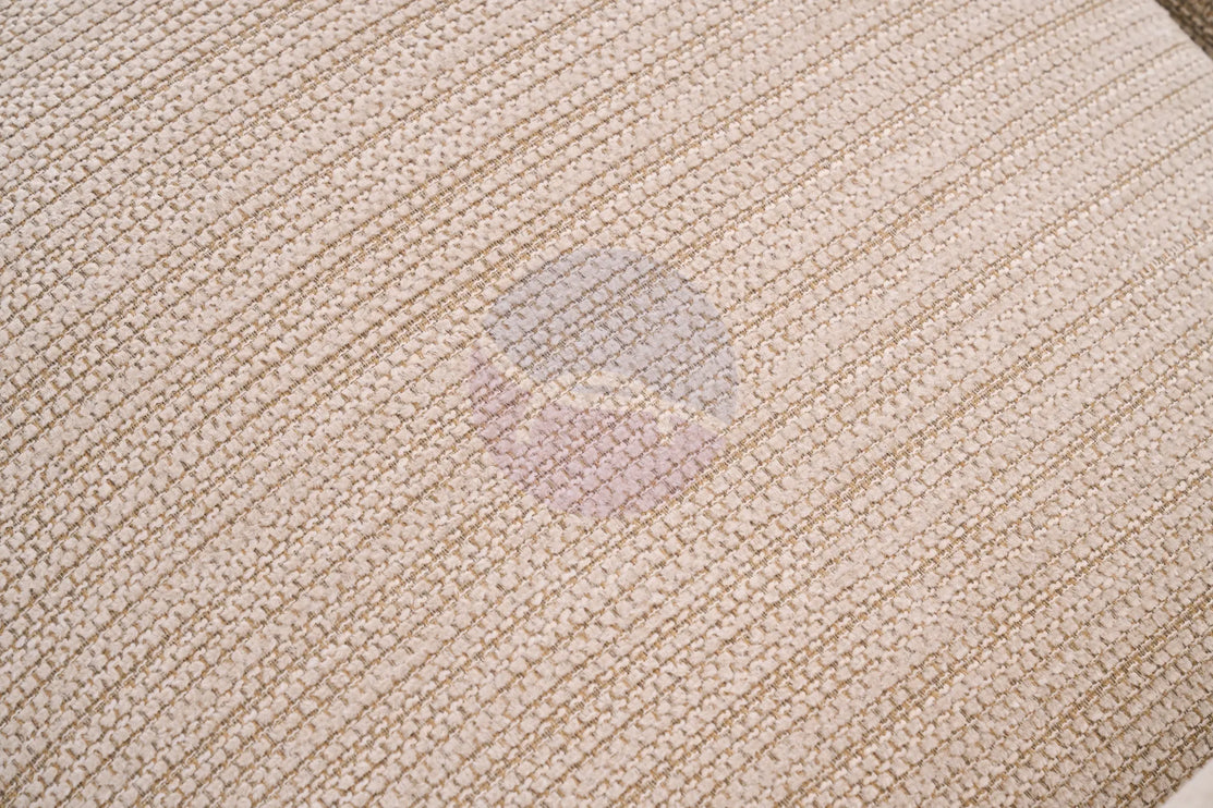 Beans Beige Textured Chenille Sofa
