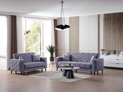 Melisa Grey Sofa Bed