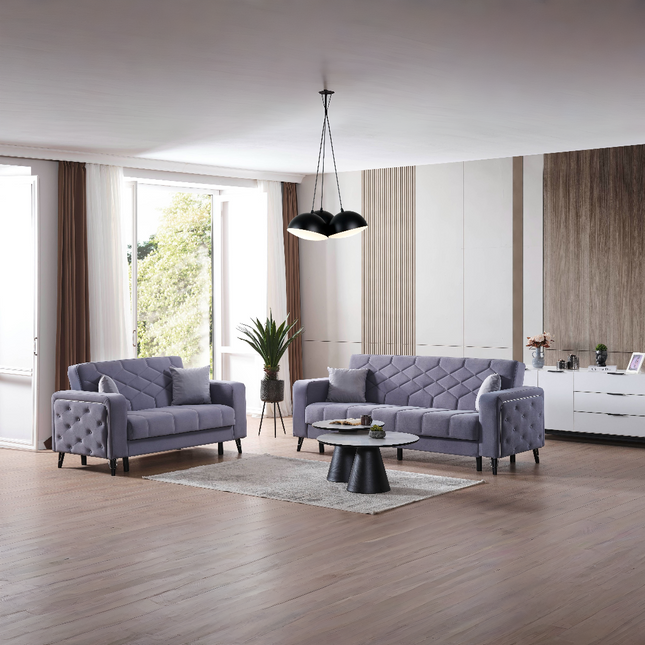 Melisa Grey Sofa Bed