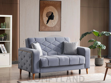 Melisa Grey Sofa Bed