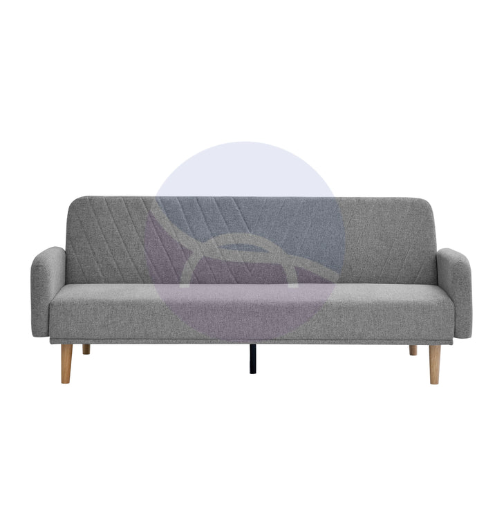 Paradise Grey 3 Seater Sofa Bed
