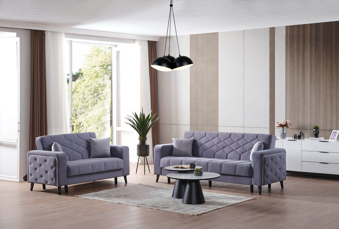 Melisa Grey Sofa Bed