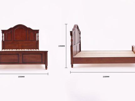 Oliver Solid Wood King size Bed