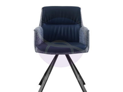 Henley Black Extending Dining Table with 4 Chairs