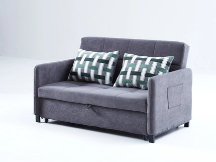 Comfy Grey Sofabed 2 Seater