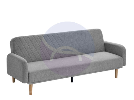 Paradise Grey 3 Seater Sofa Bed