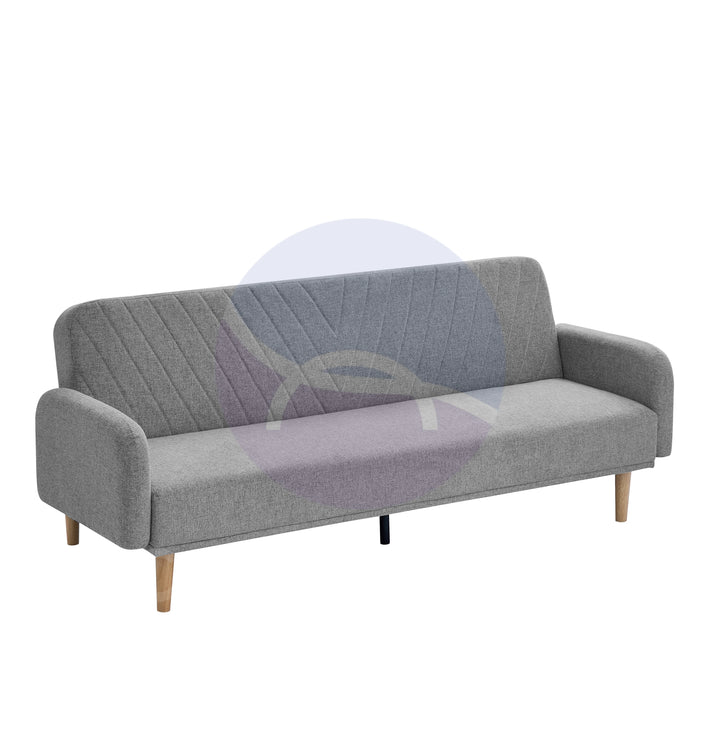 Paradise Grey 3 Seater Sofa Bed