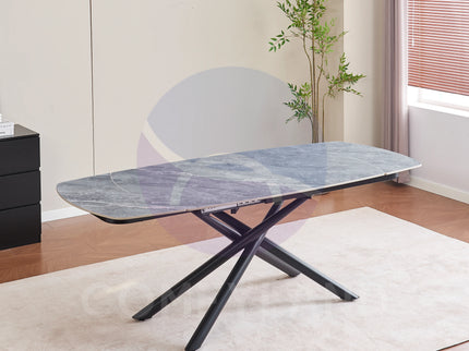 Cameo Extending Dining Table with 6 Chairs