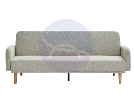 Paradise Beige 3 Seater Sofa Bed