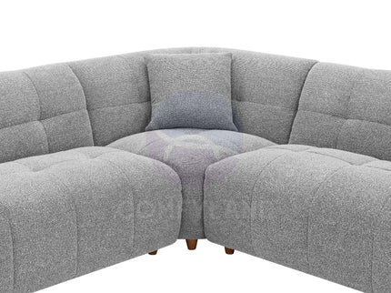 Vienna Grey Corner Sofa
