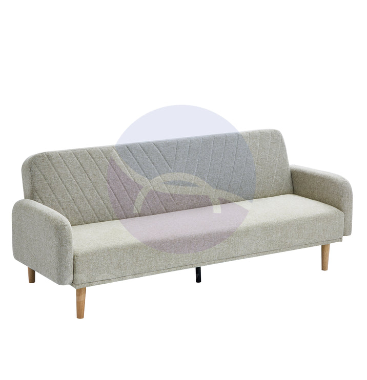 Paradise Beige 3 Seater Sofa Bed