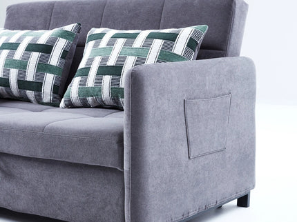 Comfy Grey Sofabed 2 Seater