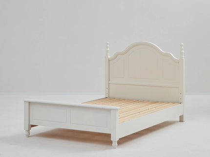 Harlow Solid Wood Platform Double Bed