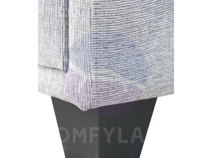 Everest Grey L-Shaped 2-Piece Sectional Sofa