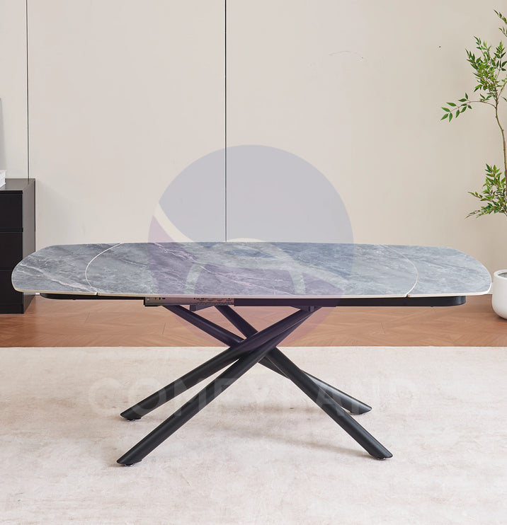 Cameo Extending Dining Table with 6 Chairs