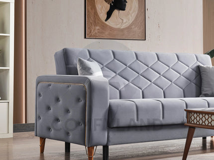 Melisa Grey Sofa Bed