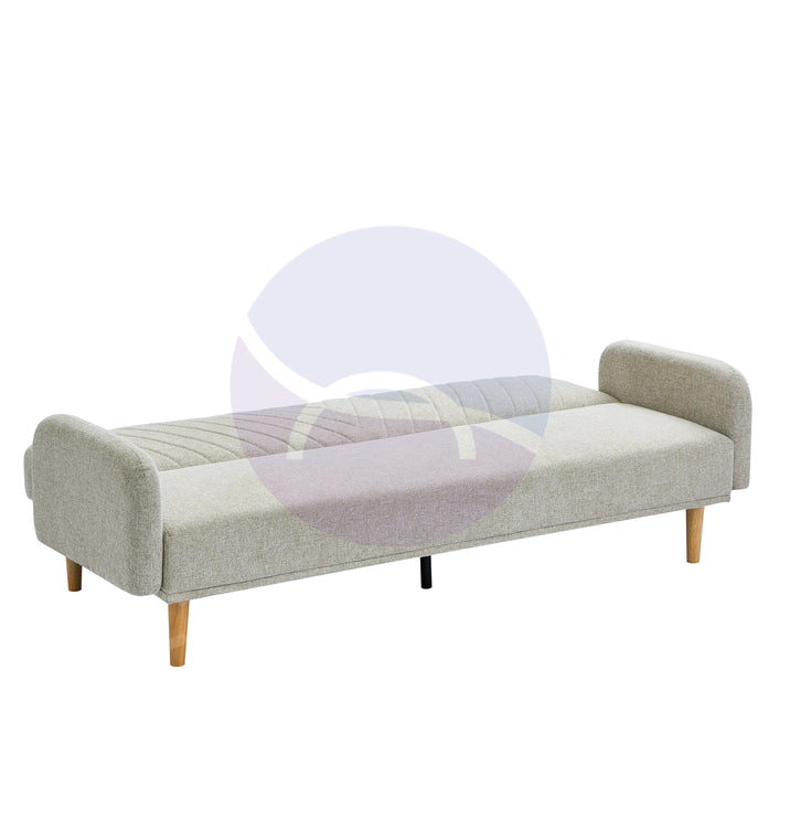 Paradise Beige 3 Seater Sofa Bed