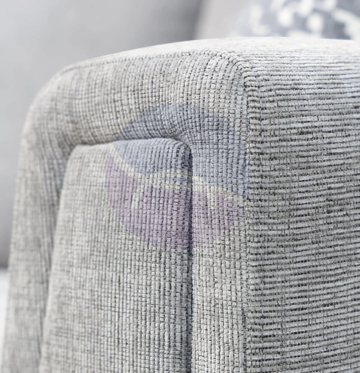 Everest Grey L-Shaped 2-Piece Sectional Sofa