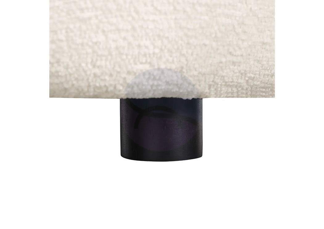 Cloud Beige Bouclé L-Shaped Corner Sofa