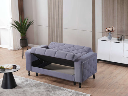 Melisa Grey Sofa Bed