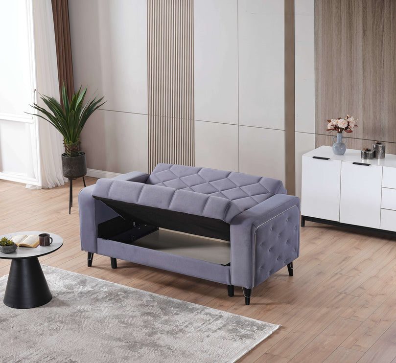 Melisa Grey Sofa Bed
