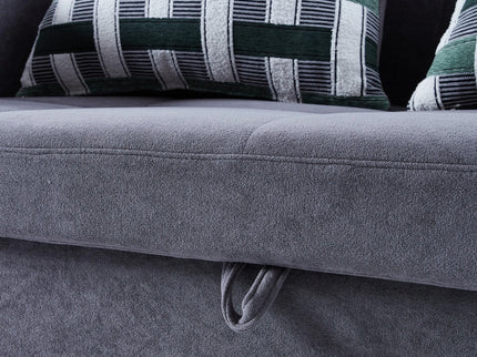 Comfy Grey Sofabed 2 Seater