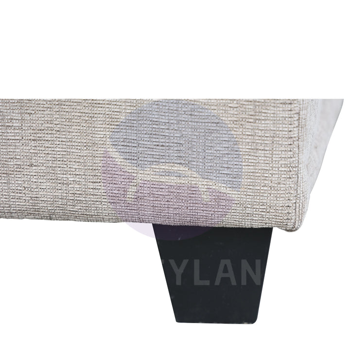 Everest Beige L-Shaped 2-Piece Sectional Sofa